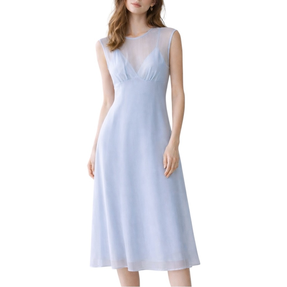 NWT LE LIS Sleeveless Midi Dress.‎ Size Small